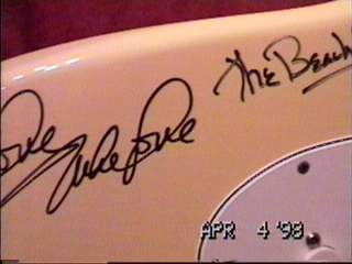 Autographed Beach Boys Classic Stratocaster